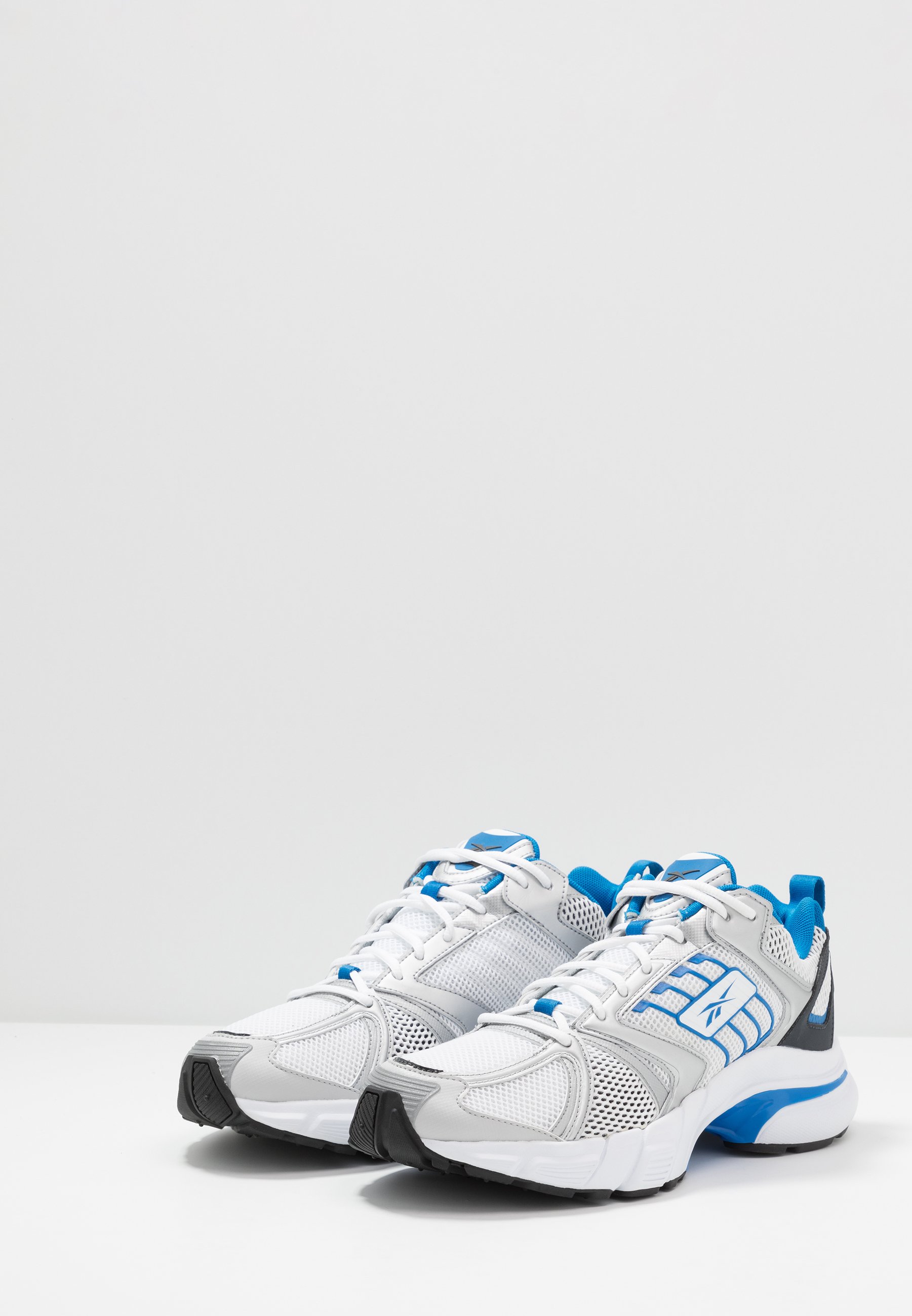 reebok classic white silver