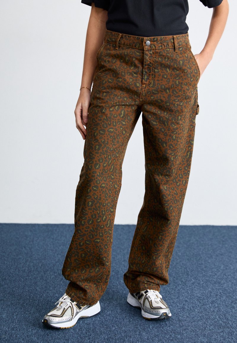 Carhartt WIP LEO PIERCE PANT STRAIGHT - Pantalones - brown