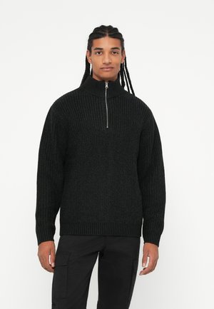 JORBLEECKER HALF ZIP - Maglione - black