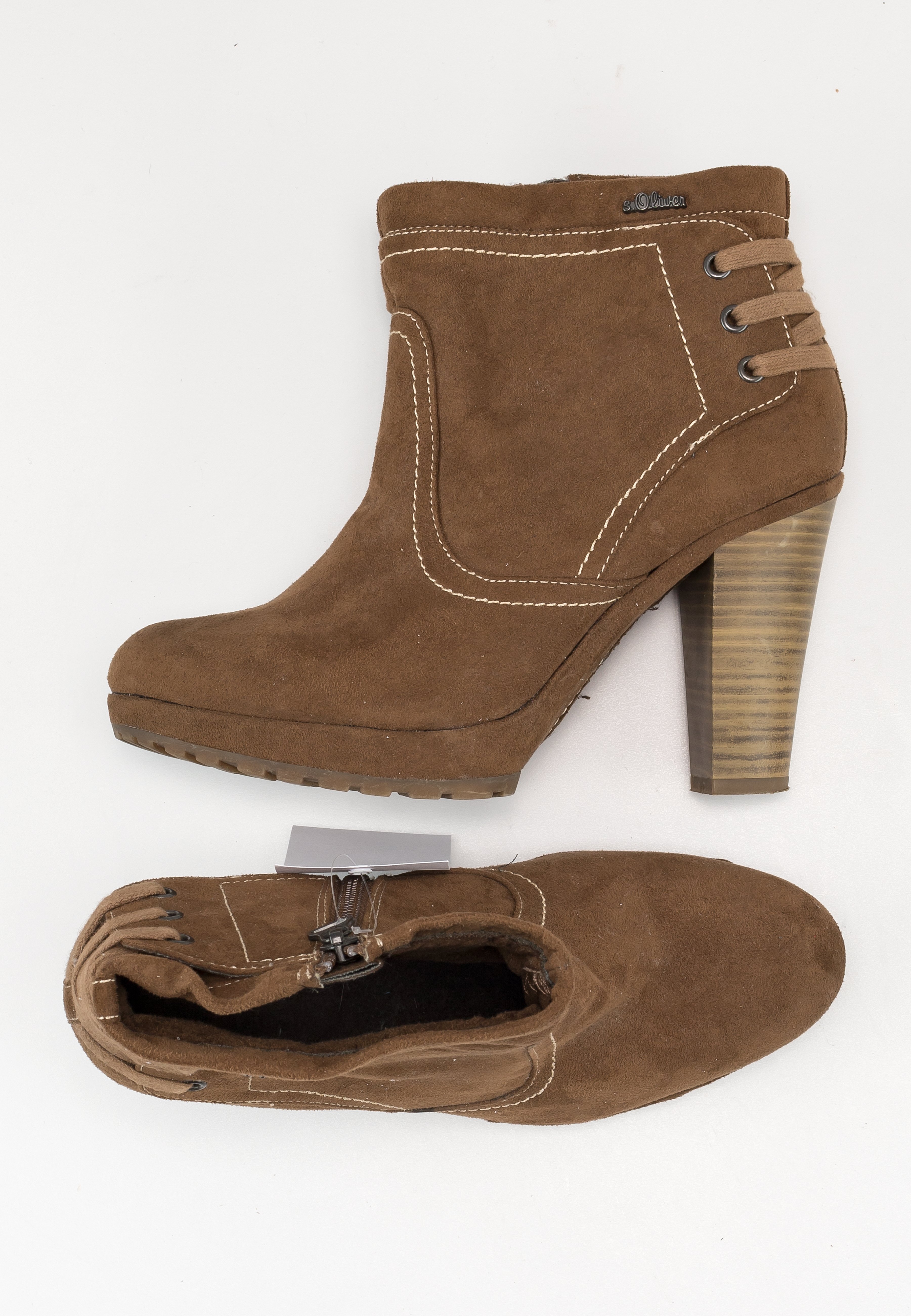 Tamaris Botas de cuña - brown/marrón - Zalando.es