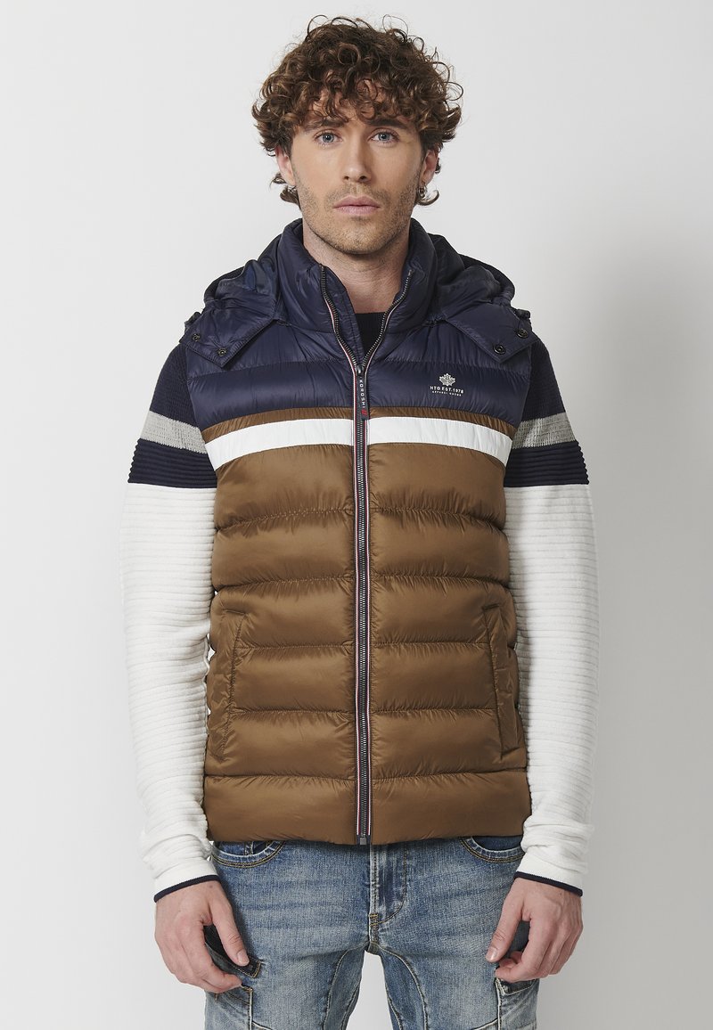 Koroshi Strukirani kaput - marron   brown