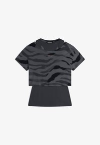 Selezionato, black zebraanimaliermulticolor