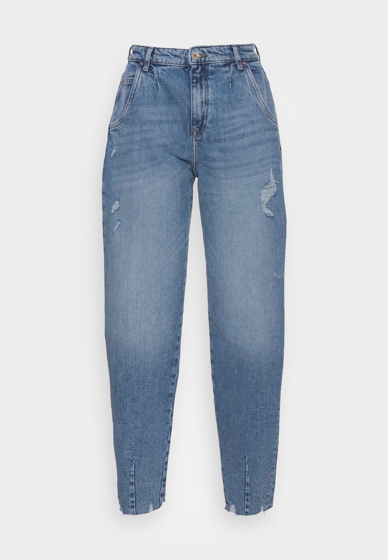 Only Petite Relaxed fit jeans blauw Only Petite Relaxed fit jeans blauw