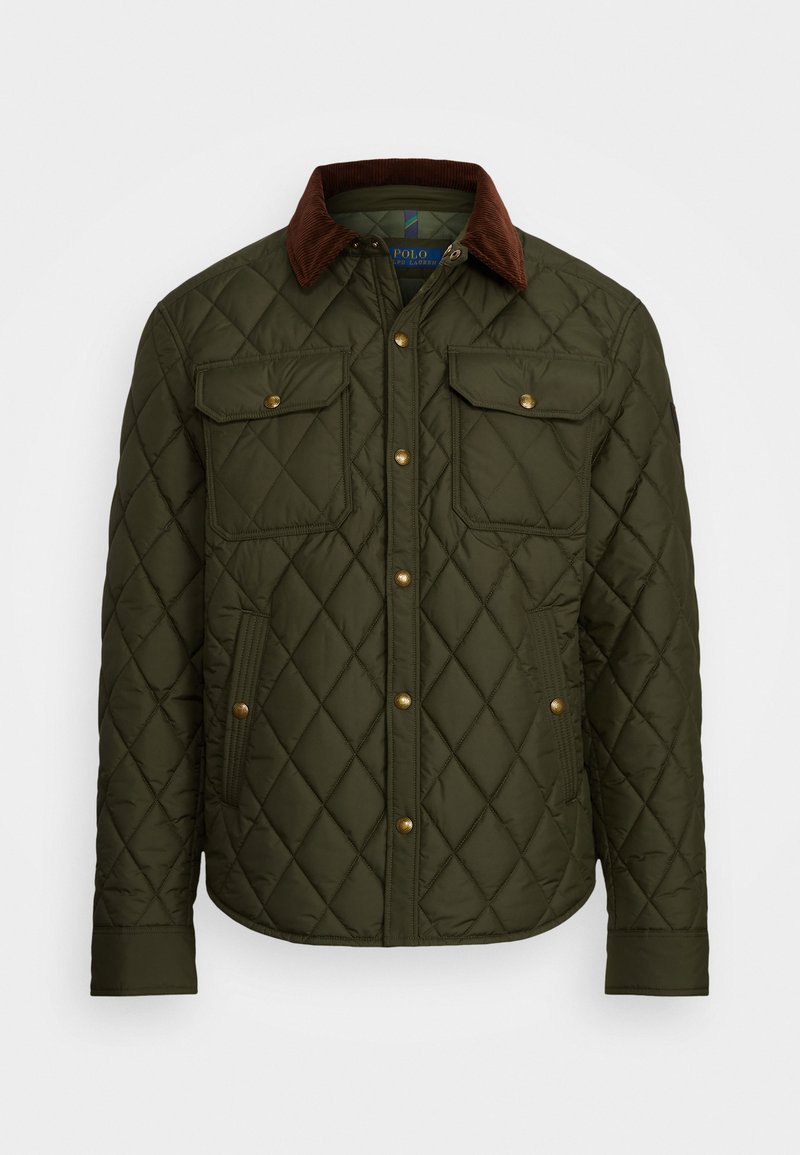 Polo Ralph Lauren QUILTED JACKET - Veste mi-saison - company olive