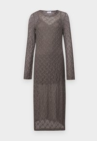 NMLINE DRESS - Cocktailkjole - charcoal gray