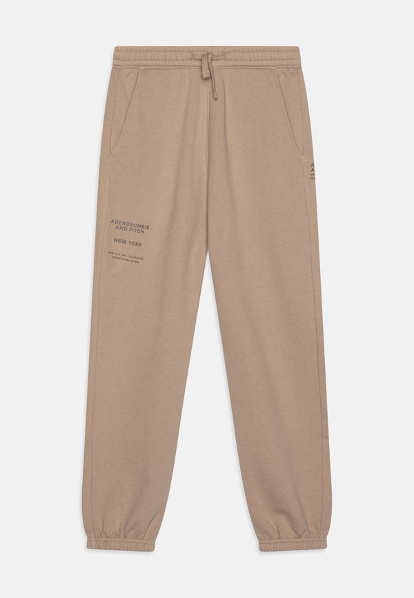 LOGO - Tracksuit bottoms - simple taupe
