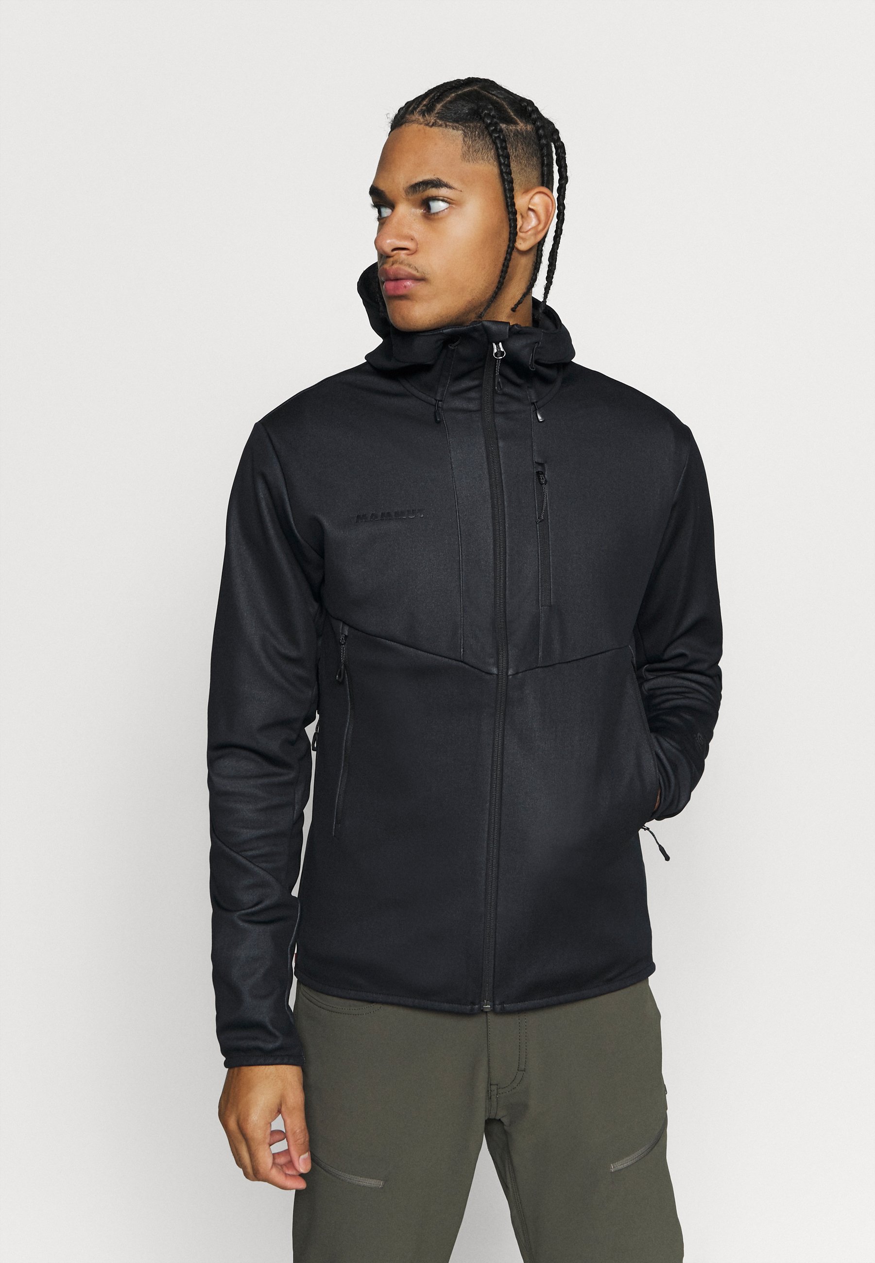 Mammut ULTIMATE HOODED JACKET MEN - Soft shell jacket - black - Zalando.de Mammut ULTIMATE HOODED JACKET MEN - Soft shell jacket - black - Zalando.de