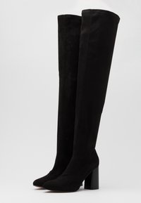 ONLY SHOES Botas mosqueteras - black