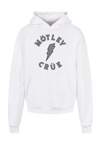 Sweat à Capuche Motley Crue Officiel - Logo Distressed, Unisexe, Coton, Poches Kangourou