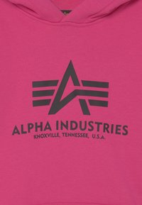 Alpha Industries HOODY KIDS TEENS UNISEX - Sweatshirt com capuz - magenta