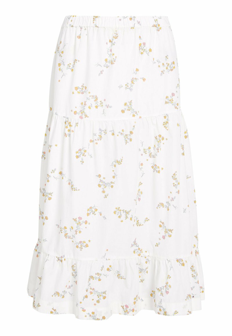 Tommy Jeans A-lijn rok wit Tommy Jeans A-lijn rok wit