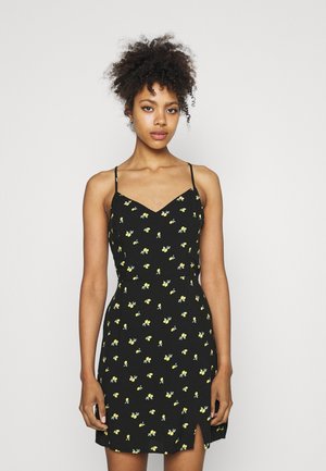 SHORT DRESS - Day dress - black
