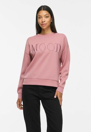 VILA SWEATSHIRT FRONT PRINT - Sweatshirt - nostalgia rose