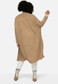 Angel of Style LONGCARDIGAN LONG-SLEEVE - Cardigan - taupe