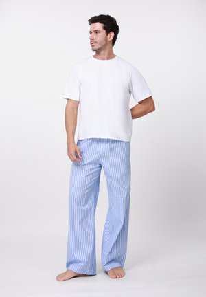 Pier One by Zalando, 2 PACK - Pyjama bottoms - blue/white