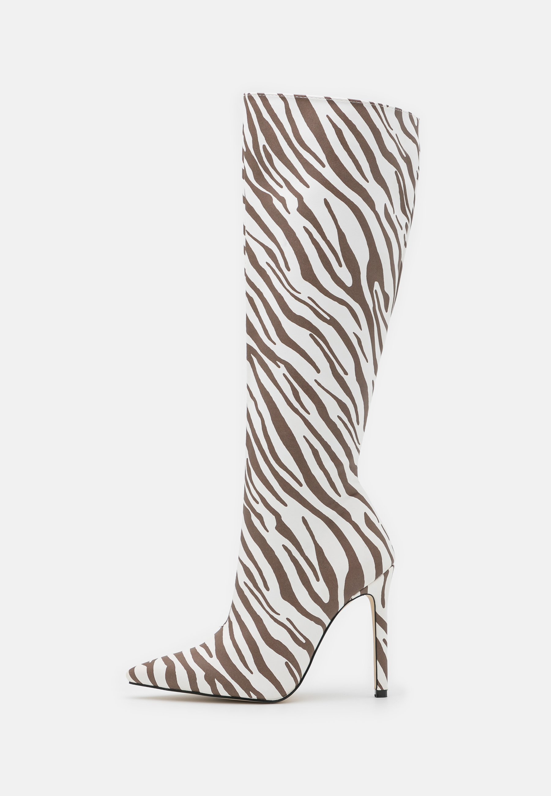 Botas con tacones altos marrones | online en Zalando