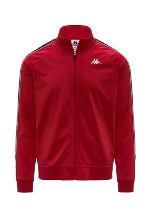 ANNISTON SLIM - Sudadera con cremallera - red racing/black/white