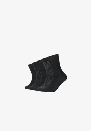 camano, SOCKEN CA-SOFT PATTERNED MINIMAL 5ER PACK - Sokken - black mix