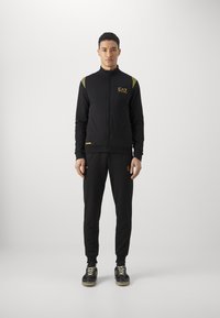 EA7 Emporio Armani - Trainingspak - black/gold Miniatuurafbeelding 1