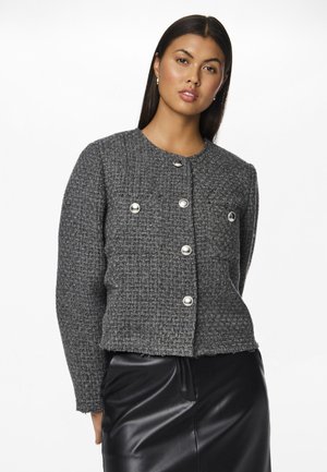 Pieces PCNUA JACKET - Viegla jaka - dark grey
