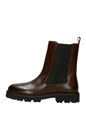 BOTKI DAMSKIE - Stivaletti - brown