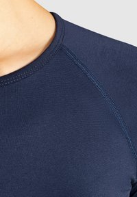 Smilodox CROP LONGSLEEVE MAYSA - Top s dlouhým rukávem - marineblau