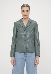 Max Mara Leisure LOLLO - Jakna od umjetne kože - verde scuro