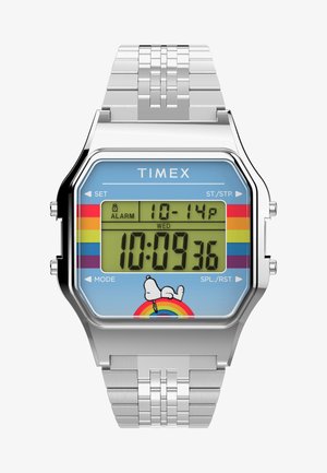 TIMEX T80 X PEANUTS DREAM IN COLOR - Digitaalne kell - stainless steel