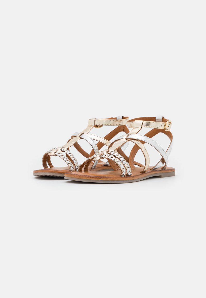 Damen Sneaker | Tamaris Riemensandalette light gold/silver/goldfarben - BY89757 Damen Sneaker | Tamaris Riemensandalette light gold/silver/goldfarben - BY89757
