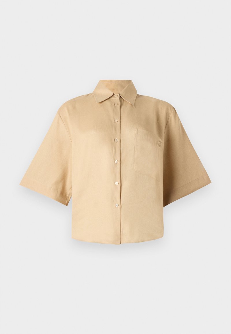 HUGO Overhemdblouse beige HUGO Overhemdblouse beige