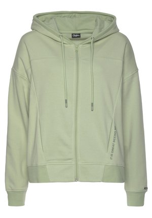 Zip-up sweatshirt - jade