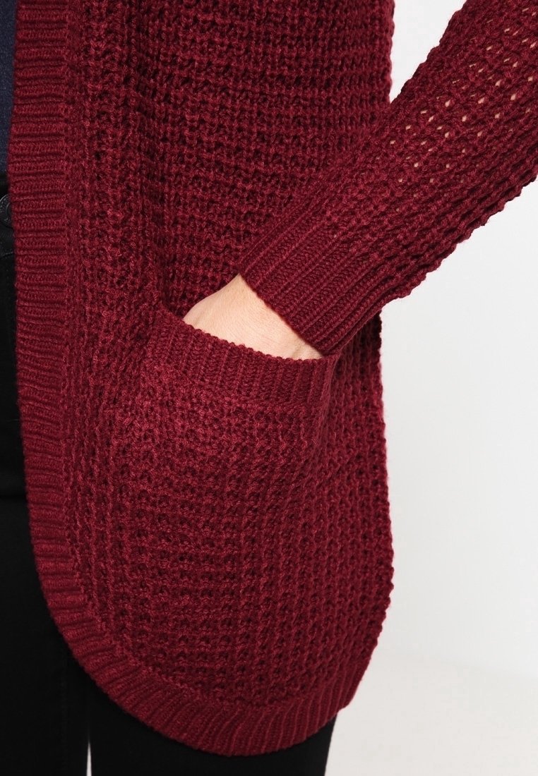 ONLY Strickjacke - dark red