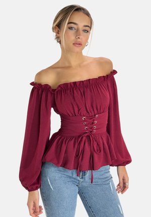 Blouse - rot