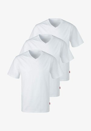 3 PACK - Basic T-shirt - weiß