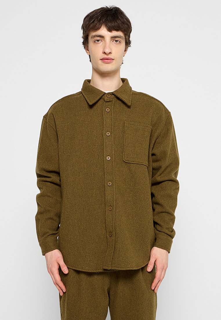 American vintage Lichte jas kaki