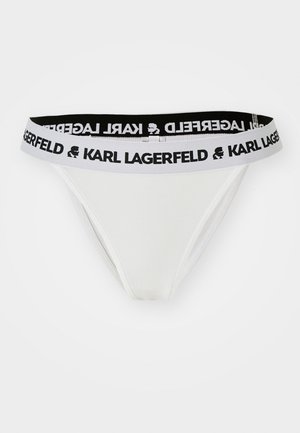 KARL LAGERFELD LOGO BRAZILIAN - Kratke gaće - white