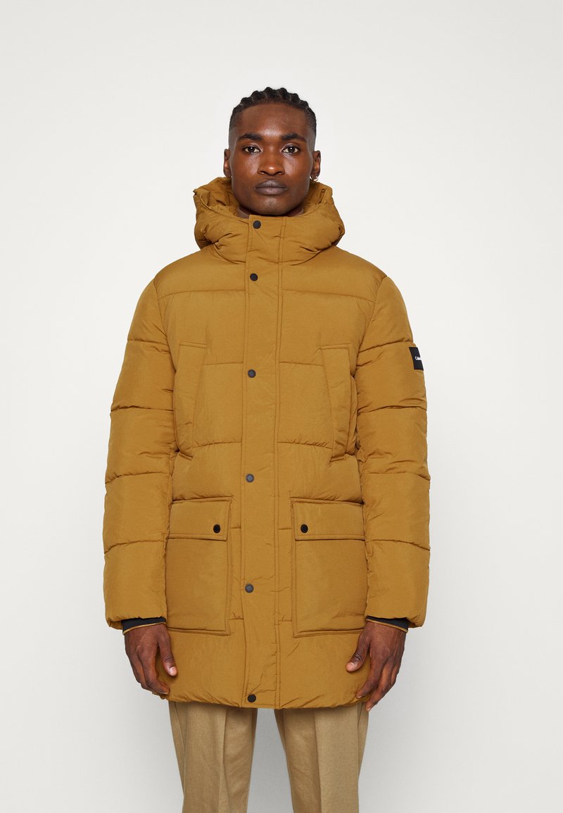 Calvin Klein CRINKLE LONGLENGTH Wintermantel caramel/camel Zalando.at