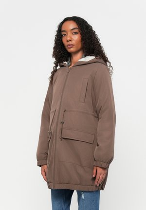 LISE JACKET - Parka - coffee quartz/snow white