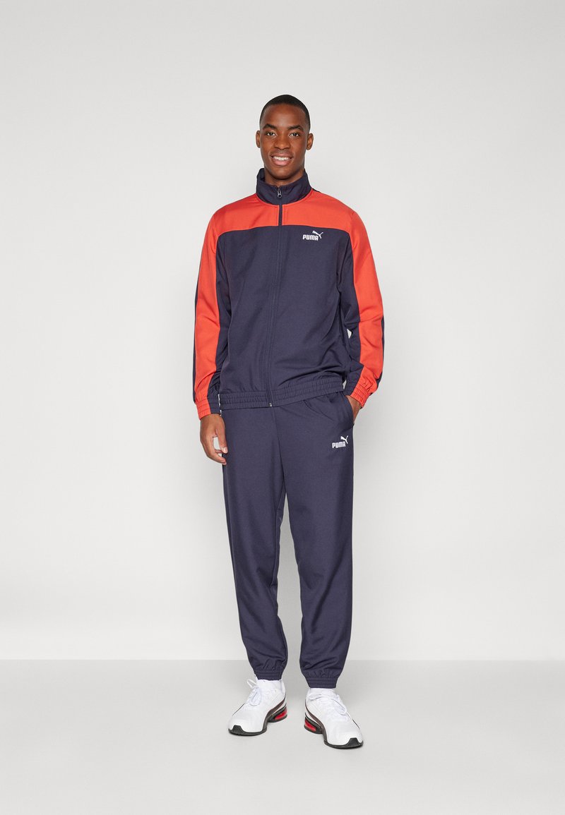 Puma - COLORBLOCK TRACKSUIT SET - Tracksuit - new navy, Enlarge