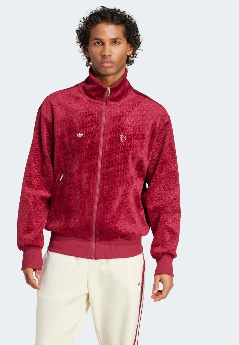 adidas Performance - JUDE BELLINGHAM OG Zip-up - Jaka ar rāvējslēdzēju - legacy burgundy, Palielināt