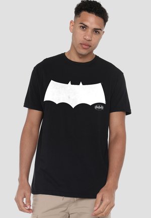 DC COMICS - BATMAN, BATMAN THE DARK KNIGHT RETURNS WHITE LOGO - Print T-shirt - black