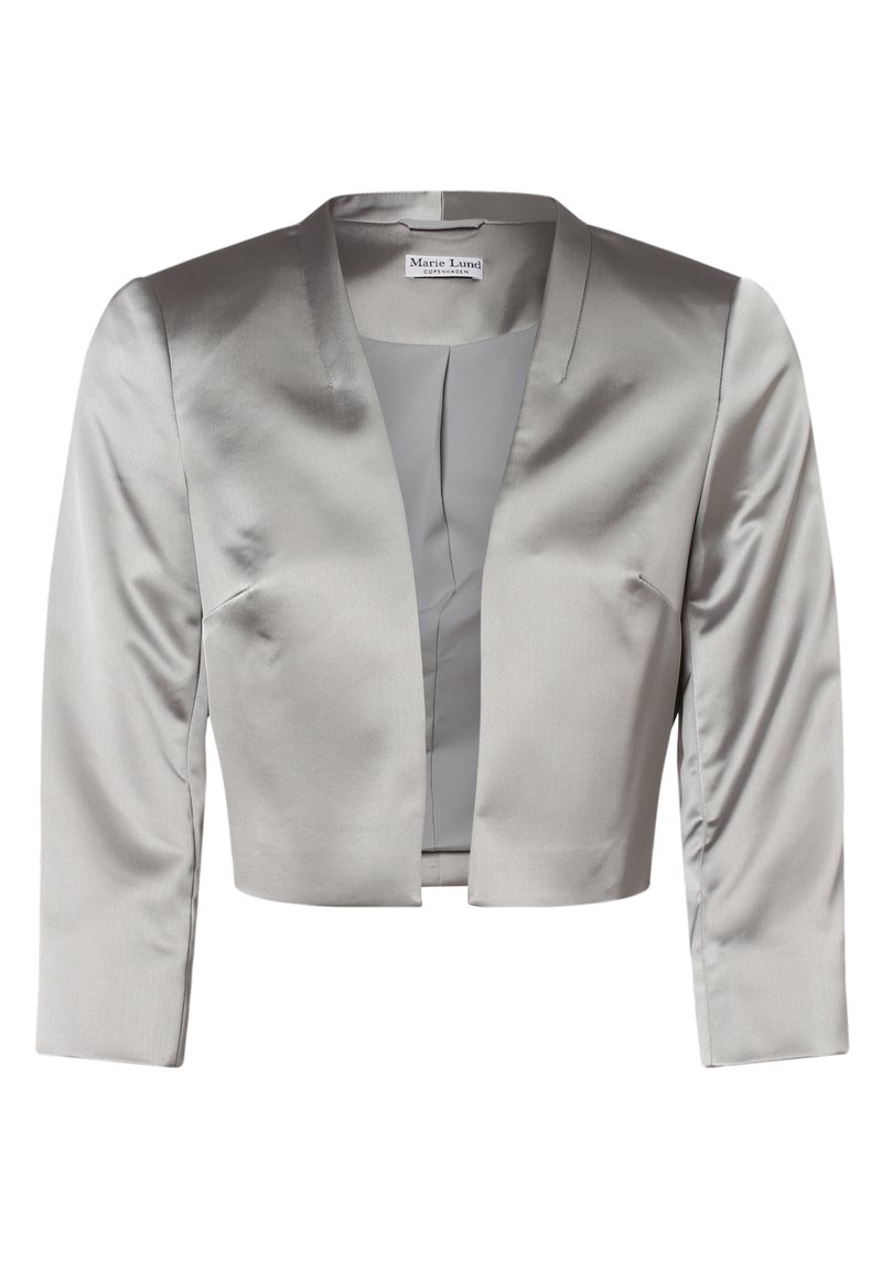 Marie Lund - BOLERO - Blazer - silber, Vergroten