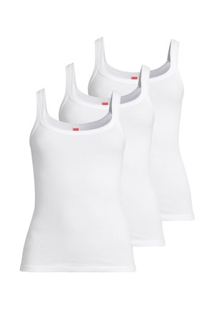 3ER PACK - Unterhemd/-shirt - weiß
