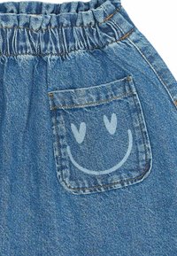 The New PURITY - Falda acampanada - medium blue denim