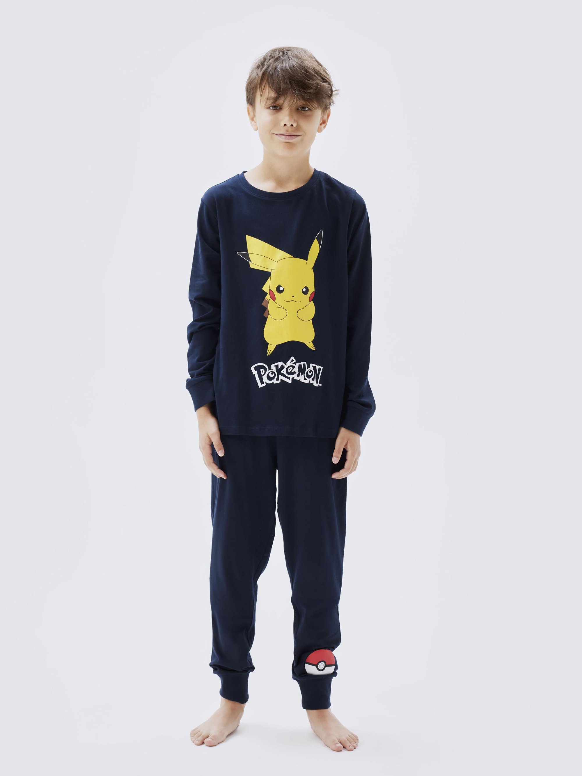 NAME IT T-Shirt Fille Nkfjumma Pokemon SS Top Noos Sky - Collection Pokémon