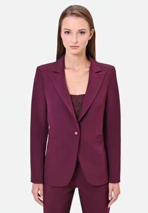 Rinascimento, GIACCA TINTA UNITA - Blazer - bordeaux