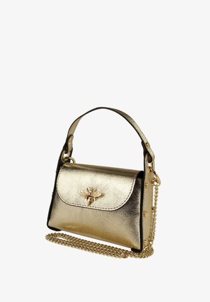 DrachenLeder Sac à main - goldfarben