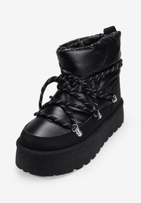 Bosanova CON PLATAFORMA Y CORDONES - Stivali da neve  - black