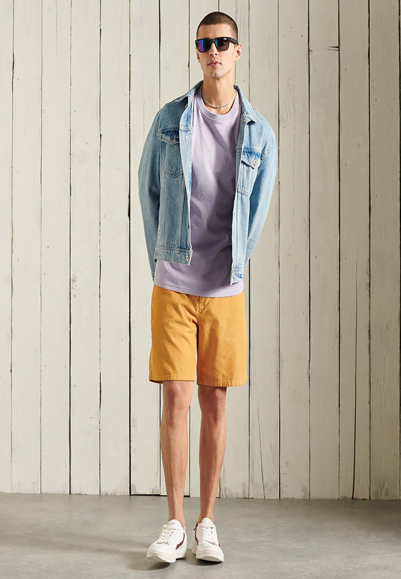 Superdry & Co VINTAGE LOGO  - Camiseta básica - pale lilac marl