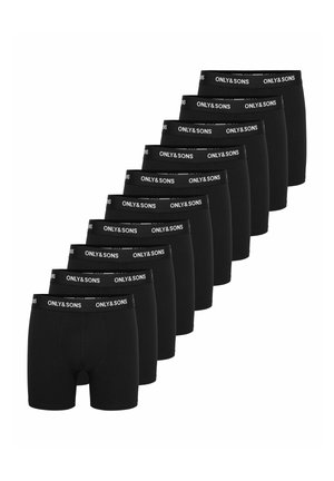 Only & Sons BOXER SHORTS ONSRIBER 10-PACK BOXER SHORTS - Boxers - black